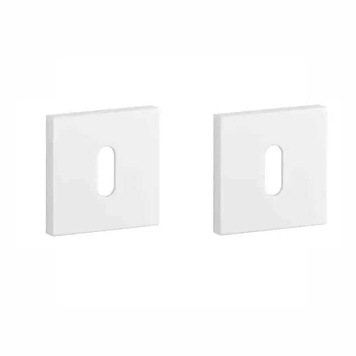 Aprile Premium Sleutelrozet 52x52x7mm Vierkant Mat wit Flitsaanbieding