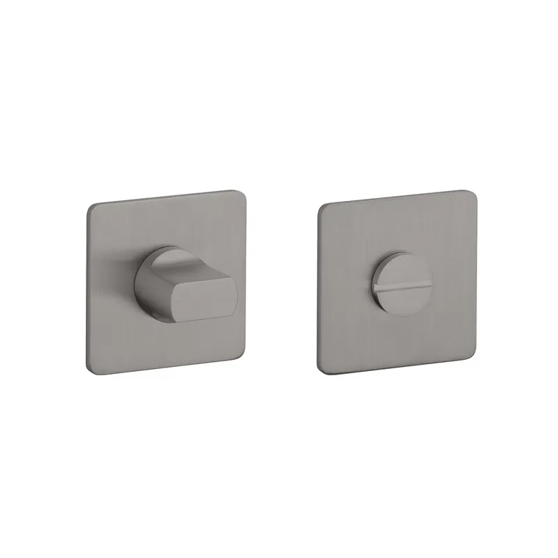 STERK WC-garnituur KVADRAT 1712 3mm Vierkant Basalt PVD Weekendaanbieding