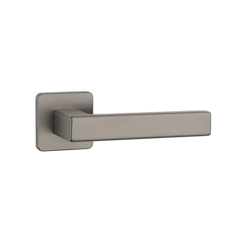 Direct Verzonden Aprile Deurkruk Tilia op vierkant rozet Gunmetal