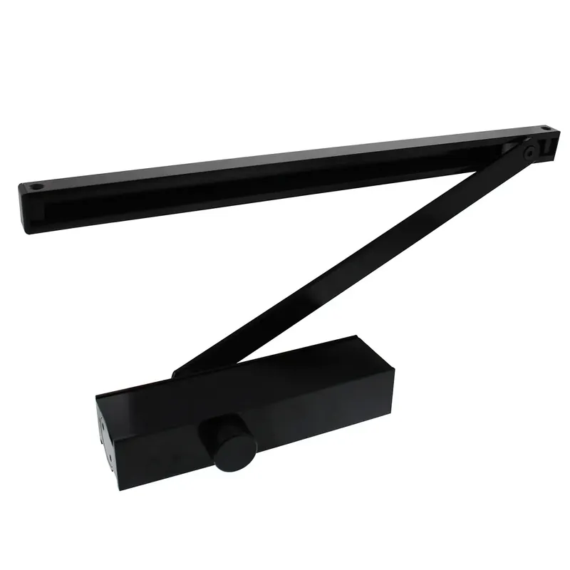 Fabrieksprijs Intersteel Deurdranger met glijarm DR124 207x55x40 mm zwart