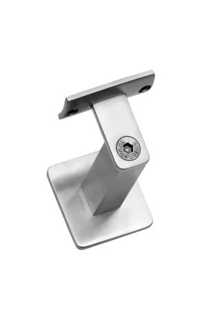 Aanbieding Intersteel Leuninghouder Zwaar Vierkant Hol zadel RVS Geborsteld