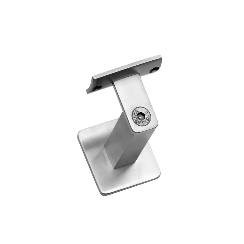 Aanbieding Intersteel Leuninghouder Zwaar Vierkant Hol zadel RVS Geborsteld