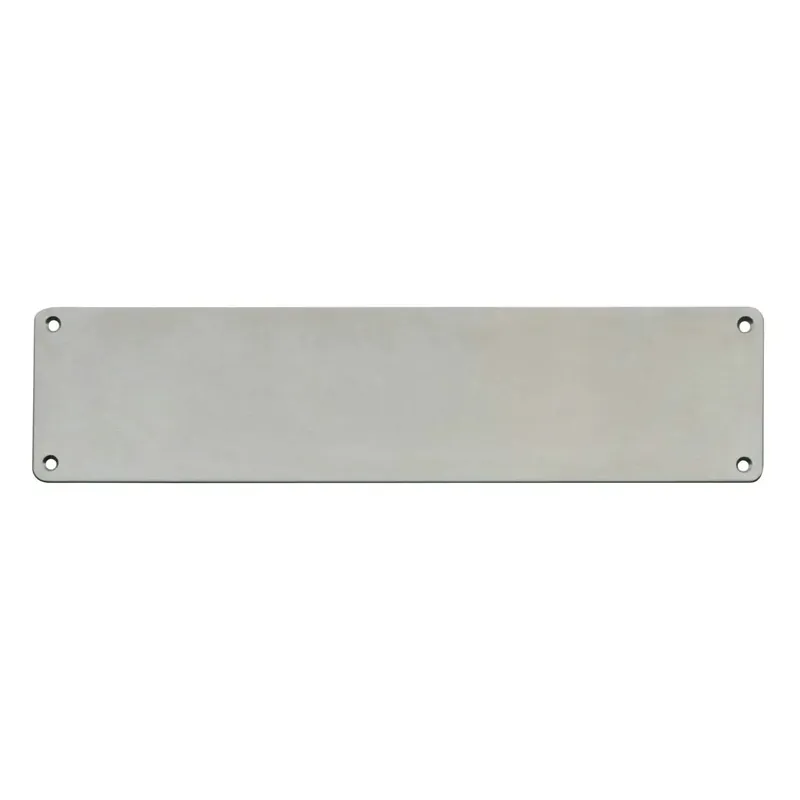 Intersteel Deurplaat 80 mm x 330 mm rvs geborsteld Gereduceerde Prijs