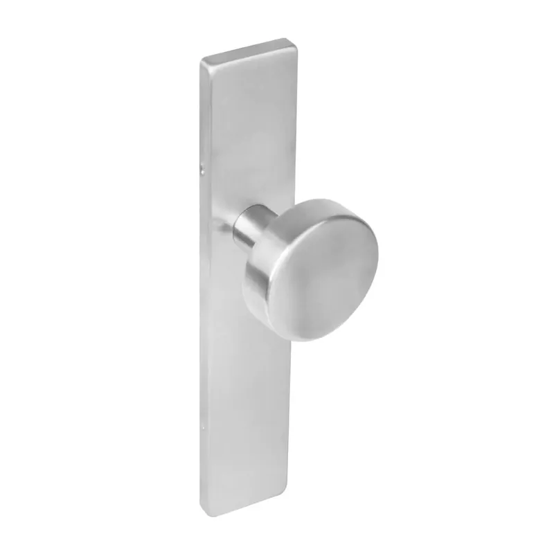 Intersteel Knop op schild Rechthoekig RVS Geborsteld Beperkte Voorraad