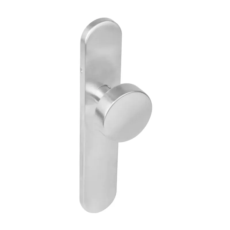 Intersteel Knop op schild Ovaal RVS Geborsteld Nu Kopen