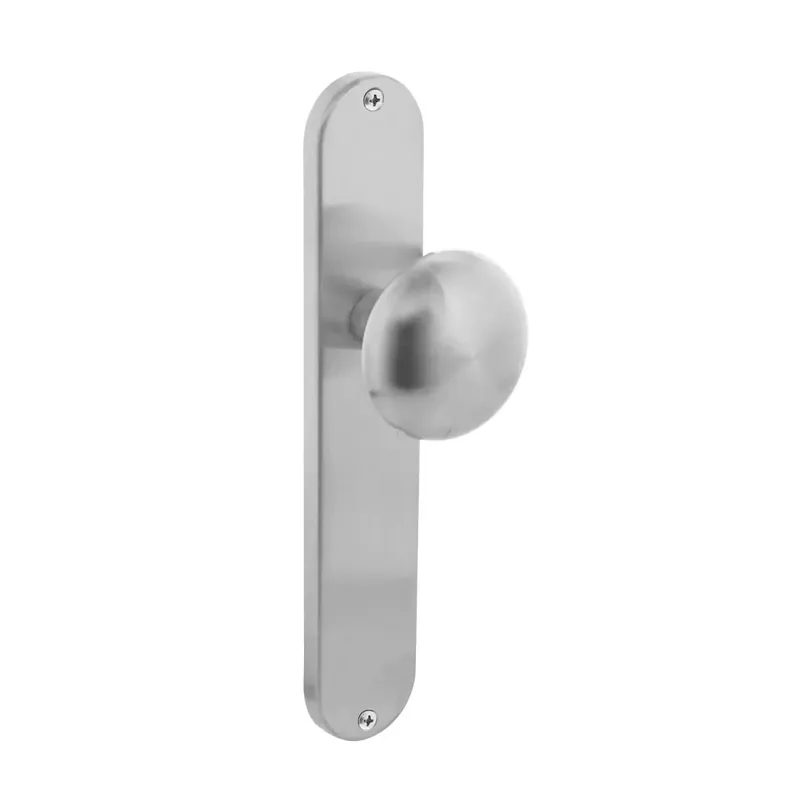 Intersteel Knop Paddenstoel op schild RVS Geborsteld Seizoensaanbieding