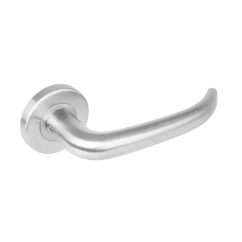 Intersteel Deurkruk Sabel op rozet met 7 mm nok rvs geborsteld Flitsaanbieding