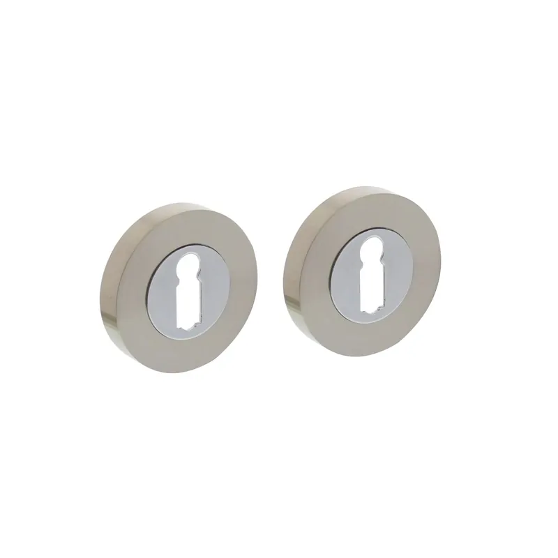 Intersteel Rozet met sleutelgat Rond Chroom Speciale Aanbieding