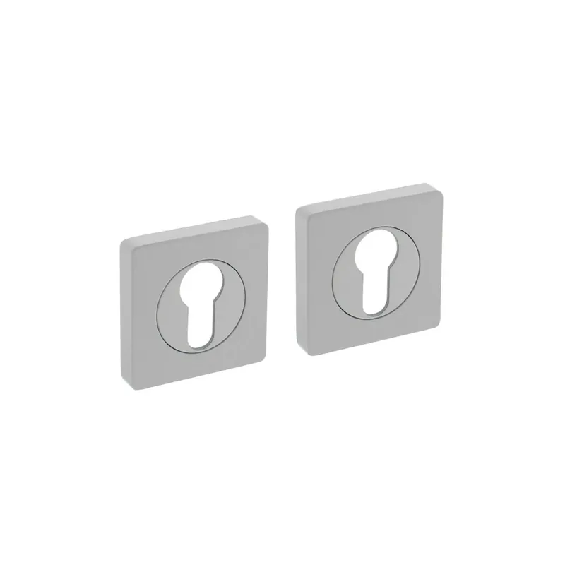 Gratis Retour Intersteel Rozet profielcilindergat Rond Chroom/Nikkel Mat