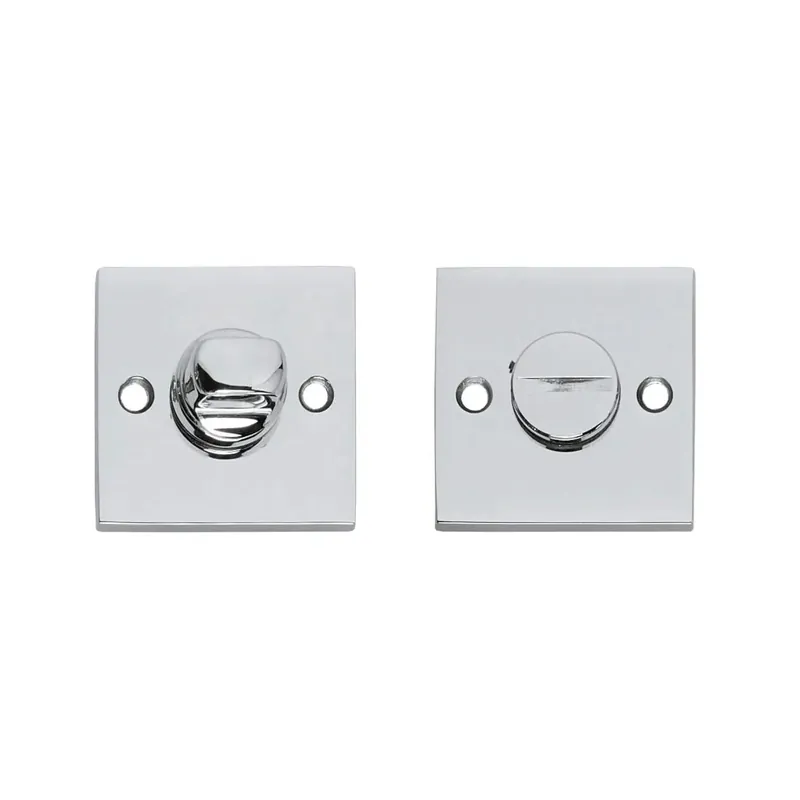 Goedkoop Intersteel Rozet Vierkant met toilet-/badkamersluiting Chroom