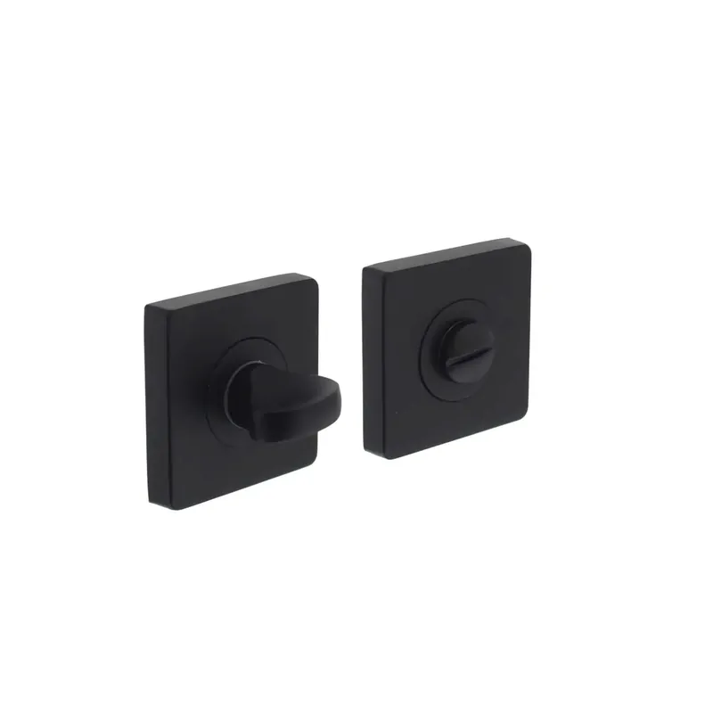 Exclusieve Aanbieding Intersteel Rozet toilet-/badkamersluiting Vierkant Mat Zwart