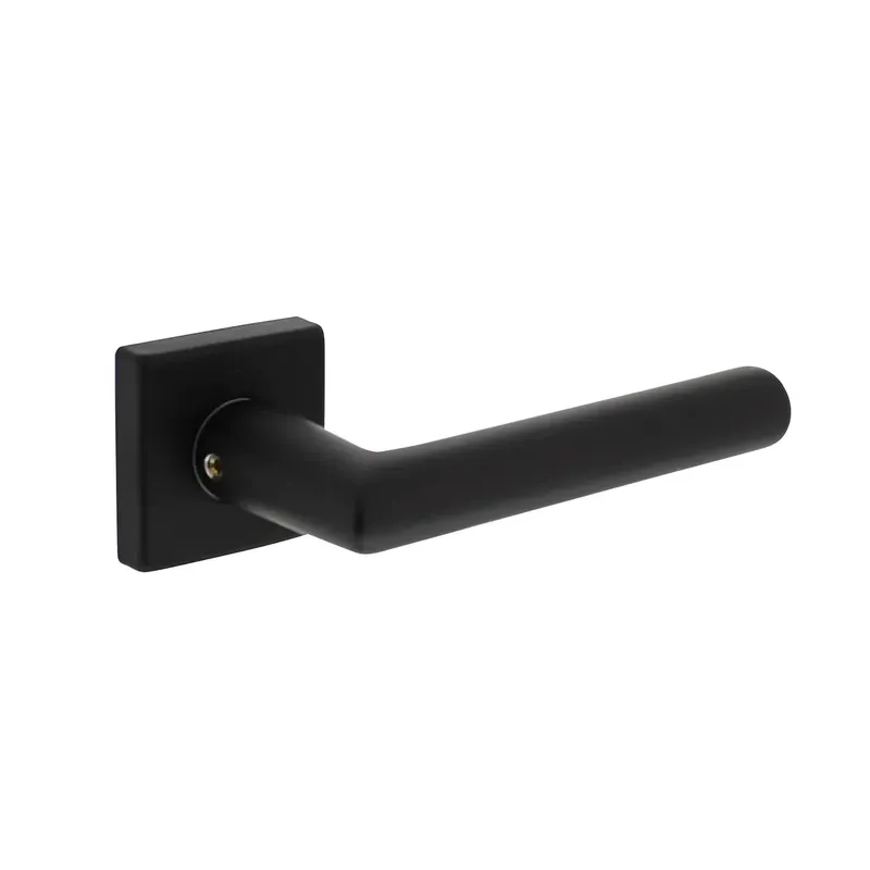 Intersteel Deurkruk Broome op rozet 50x50x10 mm aluminium zwart Bestel Nu