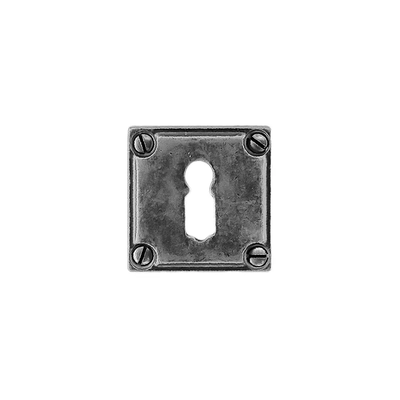 HDD Pro Sleutelplaatje Square Retro 44 Mm Old Silver Beperkte Voorraad