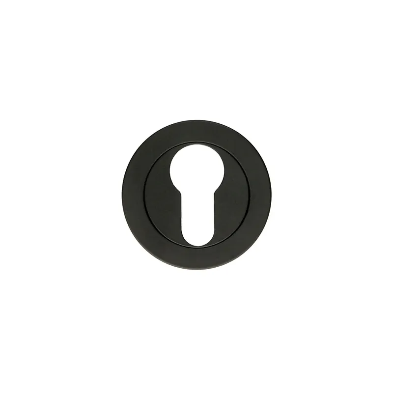 HDD Pro Cylinderplaatje Rond Draairozas Zwart Express Levering