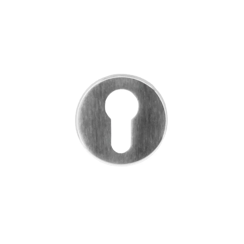 HDD Pro Cylinderplaatje Rond Klikrozas 50 Mm Inox Look Laatste Versie