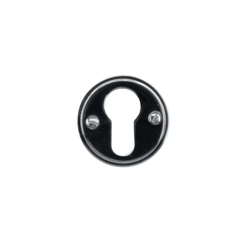 Seizoensaanbieding HDD Pro Cylinderplaatje Rond Retro 48 Mm Plat Nikkel