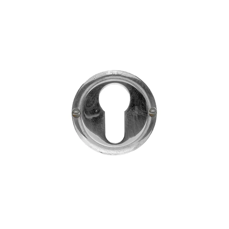 HDD Pro Cylinderplaatje Rond Retro 50 Mm Classic Nikkel Beste Prijs