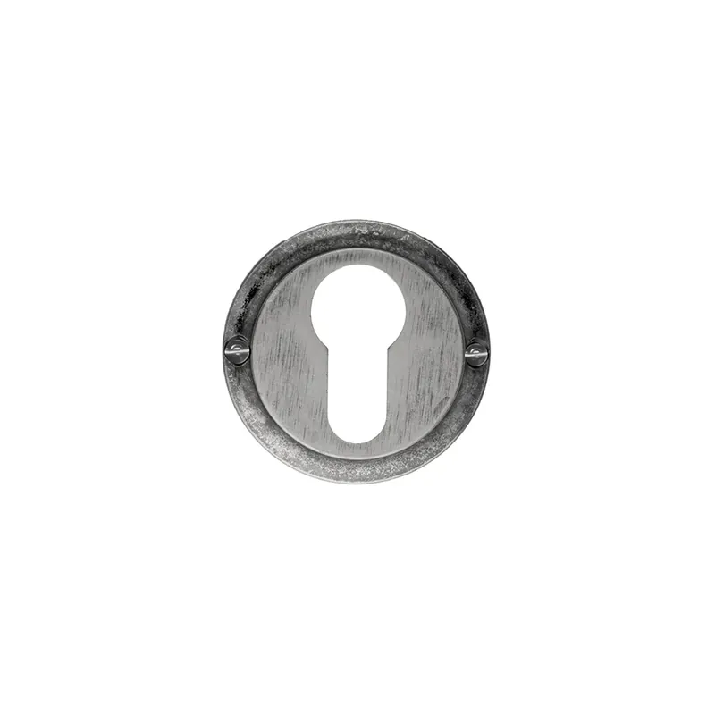 HDD Pro Cylinderplaatje Rond Retro 50 Mm Classic Old Silver Alleen Vandaag
