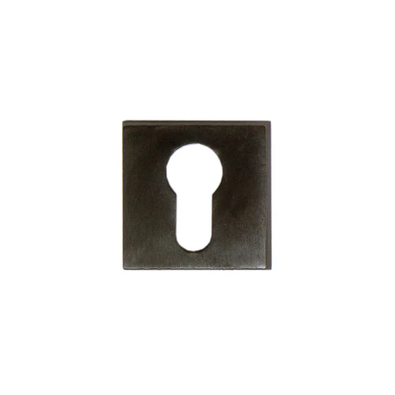 HDD Pro Cylinderplaatje Square 48 Mm Gunmetal Shop Nu