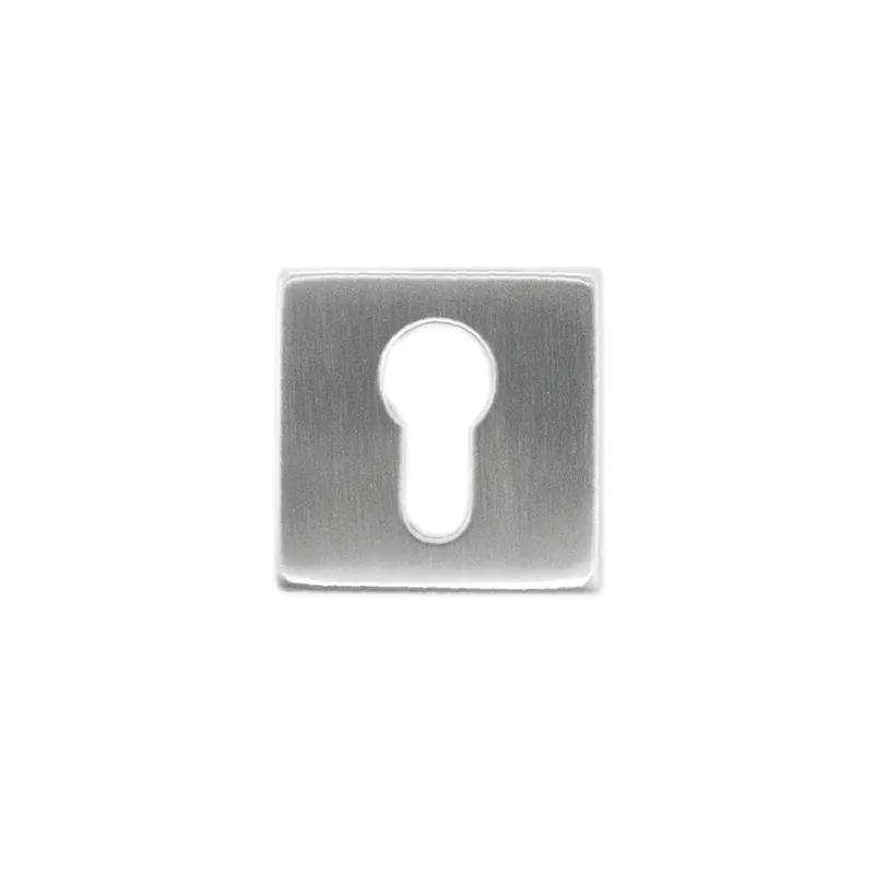 HDD Pro Cylinderplaatje Square Shape Flat Inox Plus Beperkt Aanbod