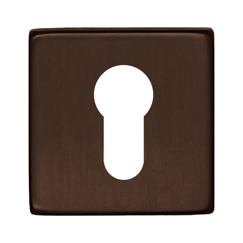 Bestseller HDD Pro Cylinderplaatje Square Shape Mat Brons