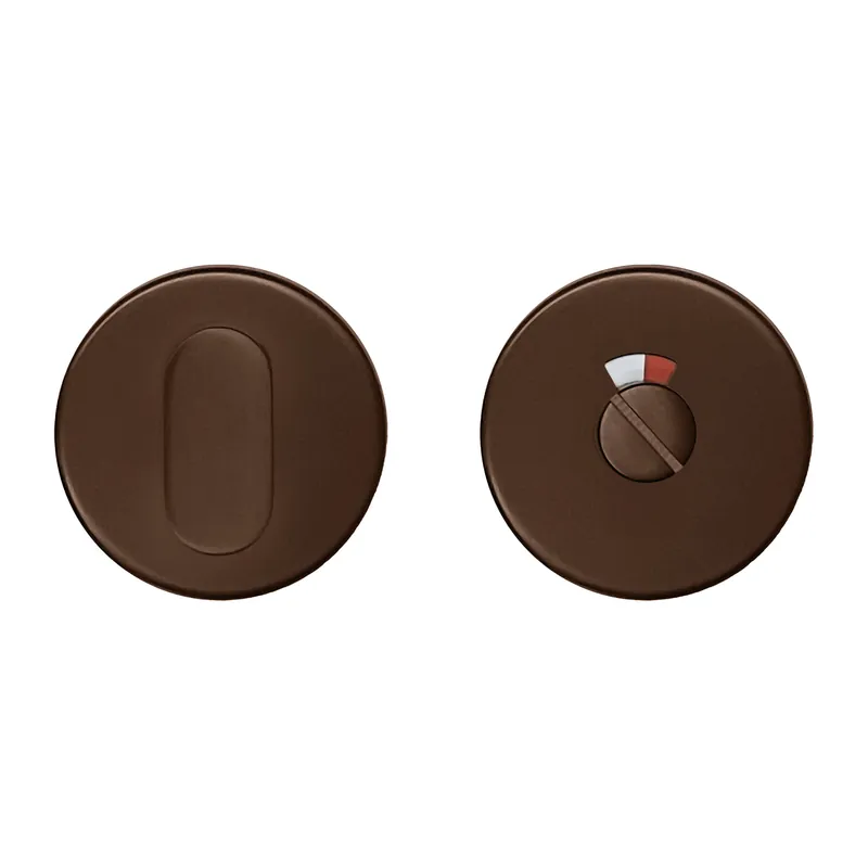 HDD Pro WC Garnituur Rond Shape Mat Brons Lage Kosten