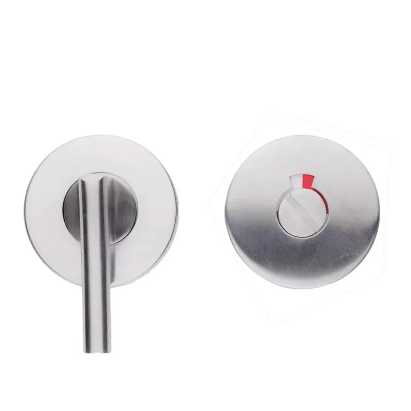 Korting HDD Pro WC Garnituur Rond Shape Zero Inox Met Steeltje