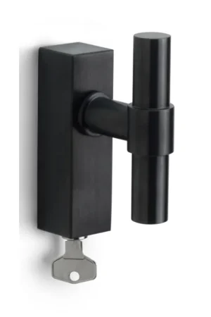 Speciale Aanbieding Formani PBT20-DKLOCK draaikiepgarnituur afsluitbaar PVD mat zwart