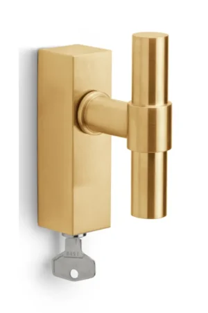 Formani PBT20-DKLOCK draaikiepgarnituur afsluitbaar PVD mat goud rechts/ linksdraaiend Shop Nu