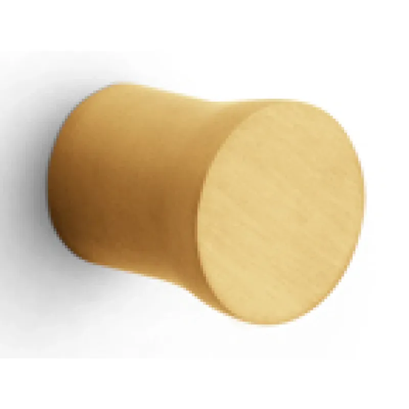 Formani Piet Boon ONE EV25ZL massieve meubelknop 25mm -zonder logo PVD mat goud Tijdelijk Beschikbaar