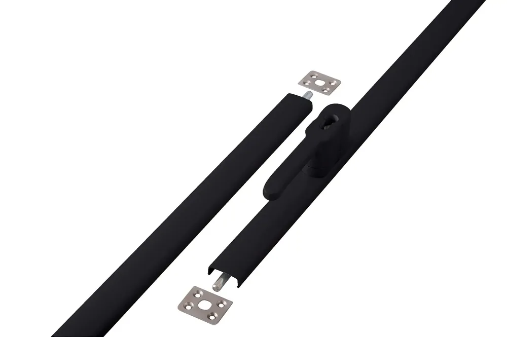 Seizoensaanbieding DX - Espagnoletsluiting - SKG**® - excl. cilinder - 530 - 2500mm zamac Zwart