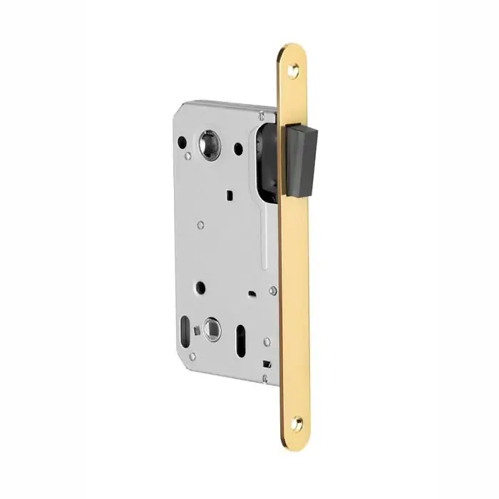 Aprile Woningbouw Magneetslot 2869 – WC 90mm – goud gepolijst PVD Direct Verzonden
