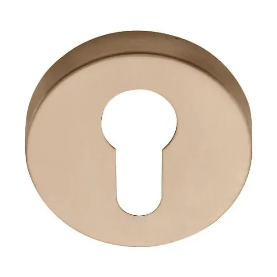 Formani Cilinderplaatje BASIC LBY50D 10mm PVD Licht Brons Direct Verzonden
