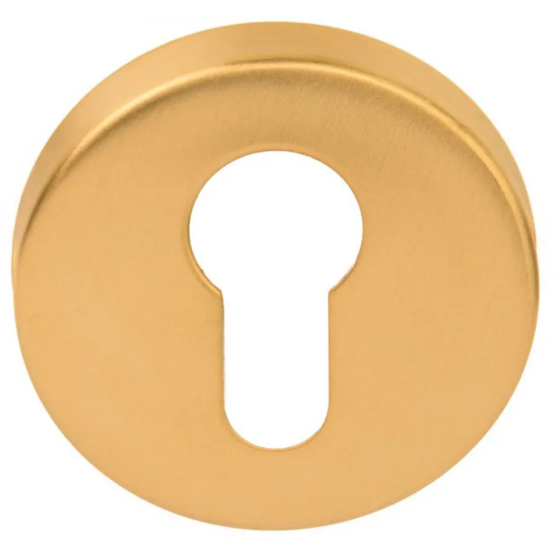 Formani Cilinderplaatje BASIC LBY50D 10mm PVD Mat Goud Tijdelijk Beschikbaar