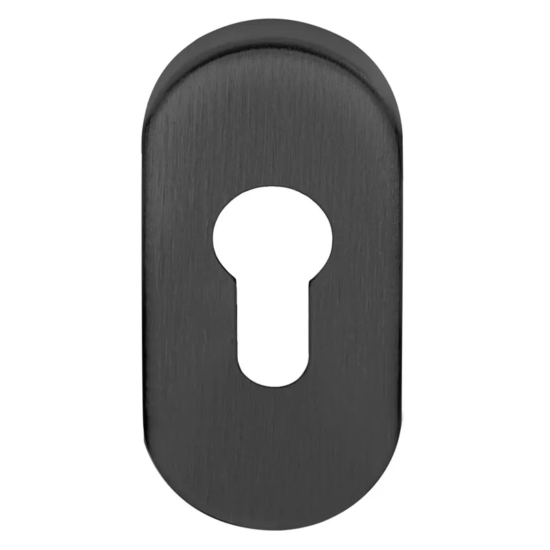 Betrouwbaar Formani Cilinderplaatje Ovaal BASIC LBY32 PVD Gunmetal