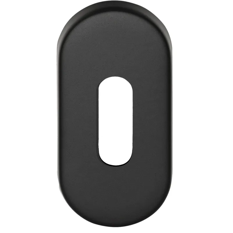 Premium Formani Sleutelplaatje Ovaal BASIC LBN32 Zwart mat