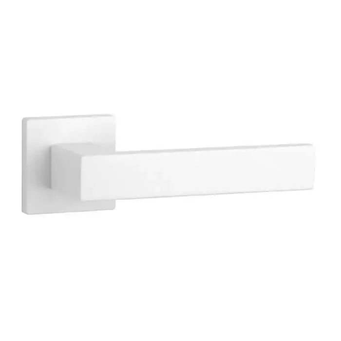 Must-Have Aprile deurklinken Pina vierkant mat wit