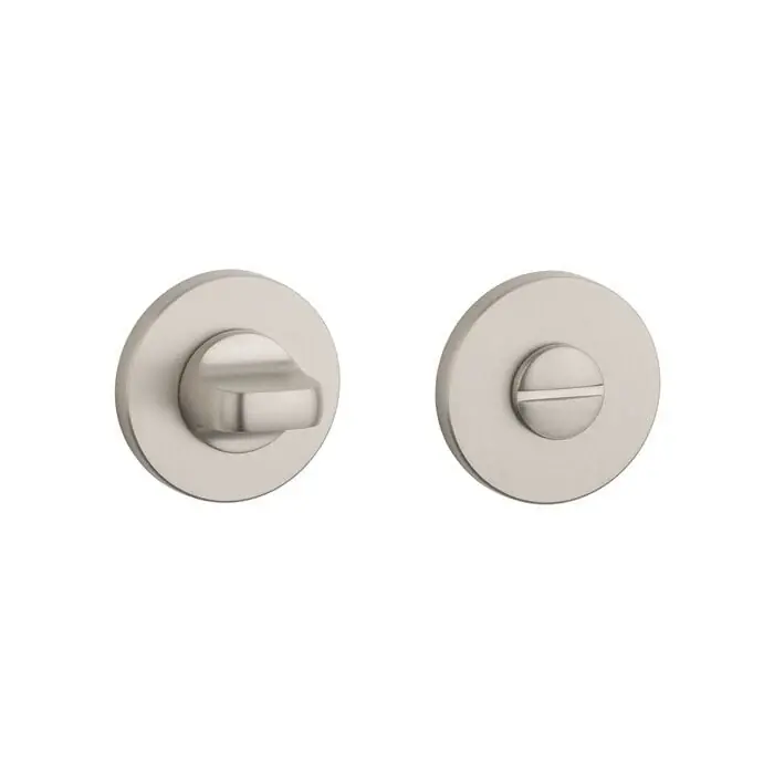 Aprile Premium WC garnituur rozet Ø52x7mm Mat Nikkel Toilet Rozet Superprijs