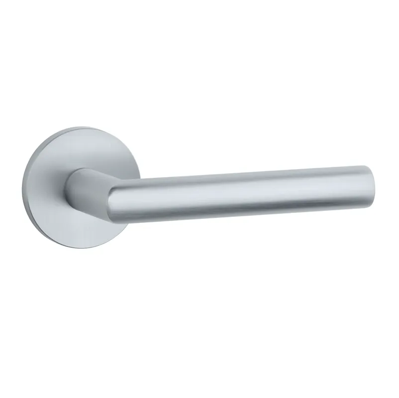 Weekendaanbieding Stile deurklinken Yuza chroom op rond rozet