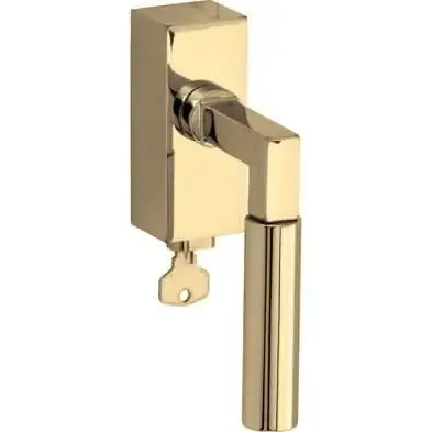 Artitec Mi Satori SKG3 Draaikiepgarnituur afsluitbaar Bauhaus messing ongelakt Snelle Levering