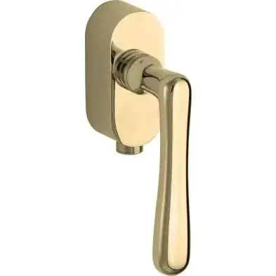 Artitec Mi Satori SKG3 Draaikiepgarnituur afsluitbaar Linea/Elegant messing ongelakt Betaalbaar