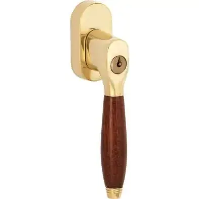 Artitec Mi Satori SKG2 Draaikiep sluiting Bonton Palissander/ovaal messing ongelakt Seizoensaanbieding
