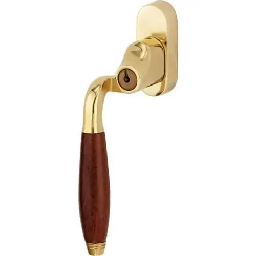 Artitec Mi Satori SKG2 Draaikiep sluiting Bonton Palissander/smal Links messing ongelakt Speciale Aanbieding
