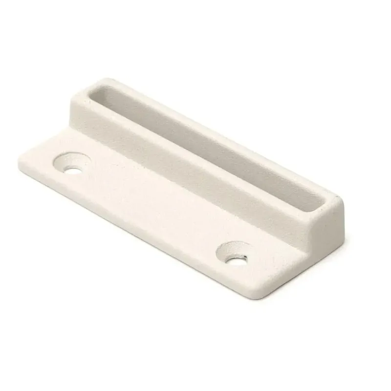 DX Raamboomplaatje 74x30 mm wit epoxy coating Favoriet