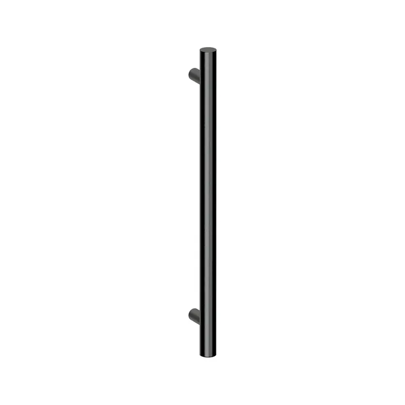 Hard Brass Handgreep Frankfurt 25x300x460mm Pvd Gun Metal Beperkt Aanbod
