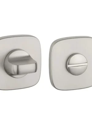 Gecertificeerd APRILE WC Sluiting Afgerond Nikkel 53x53x7mm