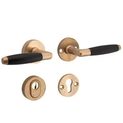 Artitec Mi Satori SKG3 kruk/kruk op rozet Ton ebben m/ KTB messing antiek Op = Op