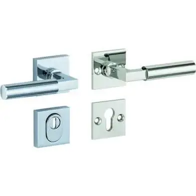 Speciale Aanbieding Artitec Mi Satori SKG3 kruk/kruk op rozet Bauhaus m/ KTB glans nikkel / glans chroom