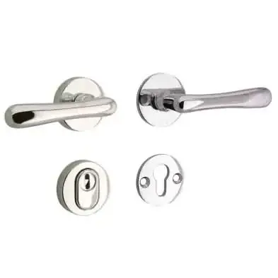 Flitsaanbieding Artitec Mi Satori SKG3 kruk/kruk op rozet Linea m/ KTB glans nikkel / glans chroom