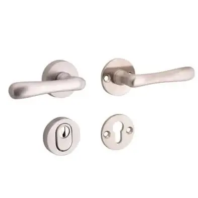 Laatste Kans Artitec Mi Satori SKG3 kruk/kruk op rozet Linea m/ KTB mat nikkel / mat nikkel PVD
